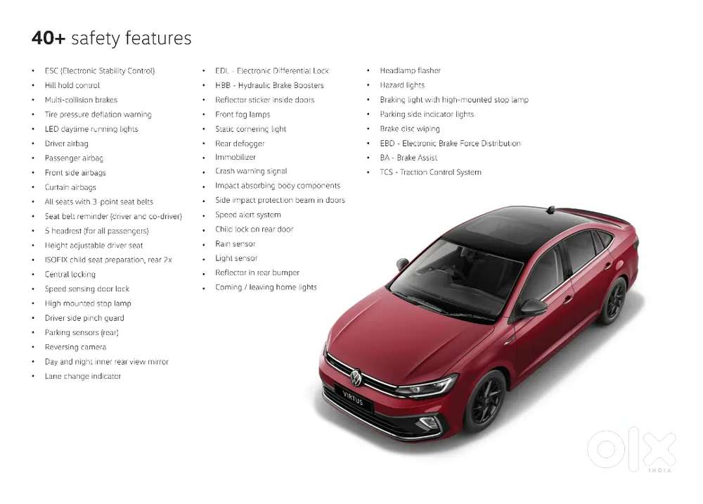 Volkswagen Virtus Topline 1.0 Tsi At  Luxury Sedan  Automatic  New