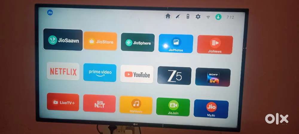 LG TV 43 Inch model  TV Android