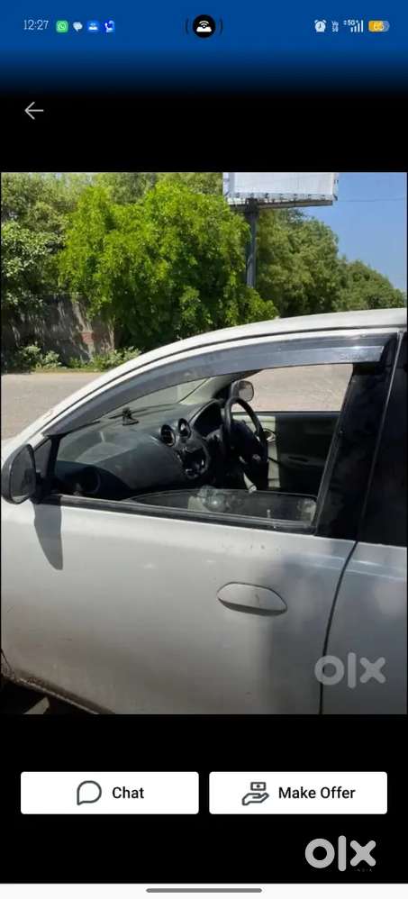 Datsun Go 2017 Petrol Cng 75200 Km Driven On Paper Cng