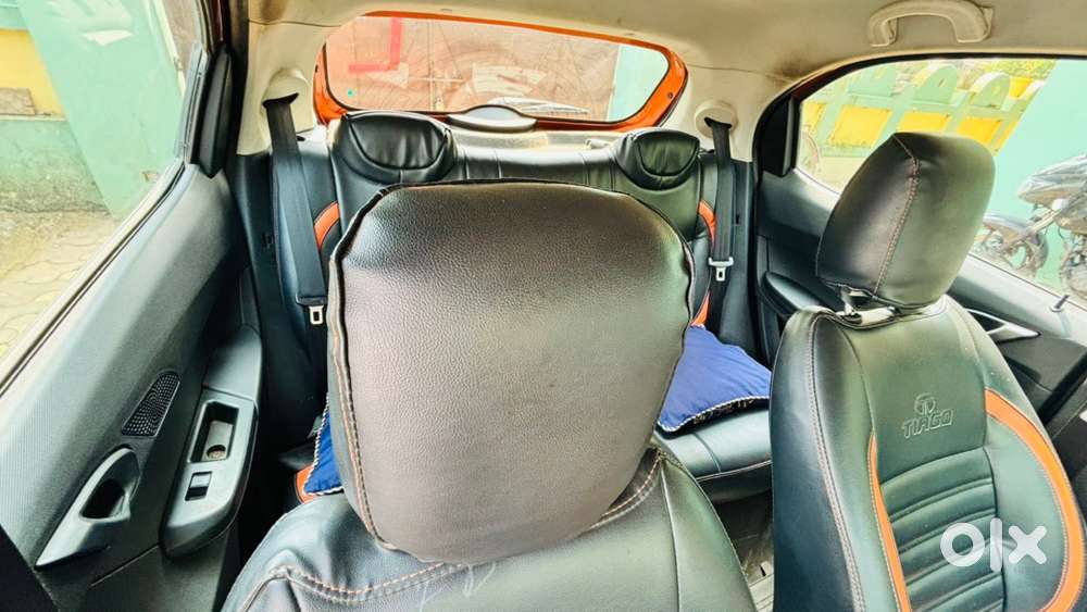 Tata Tiago Nrg Manual Petrol &ndash; Orange Colour &ndash; 66,647 Km Driven
