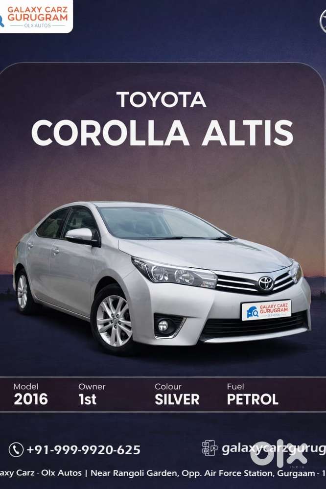 Toyota Corolla Altis 2013-2017 Gl Mt, 2016, Petrol