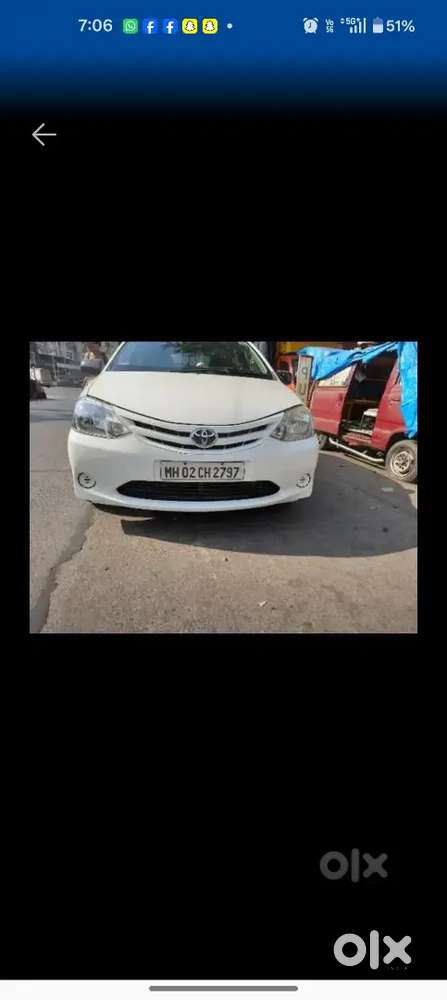 Toyota Etios Liva 2012 Petrol 55000 Km Driven