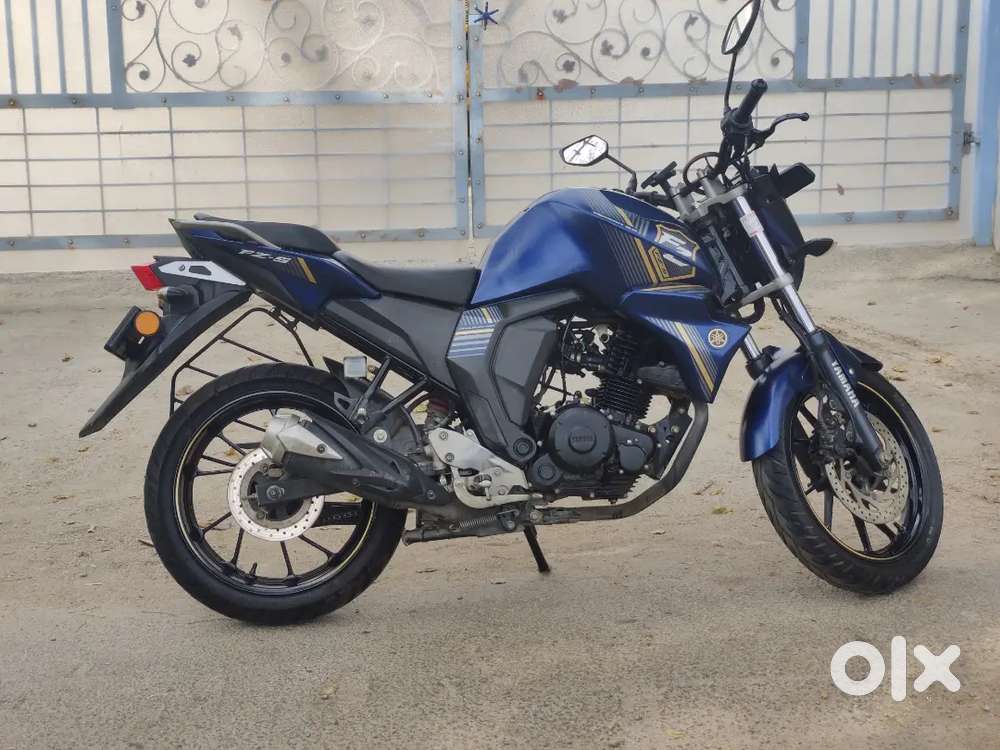 Motorcycle Fz V2 On Road Price Modified Yamaha Fz V2 Blue Colour