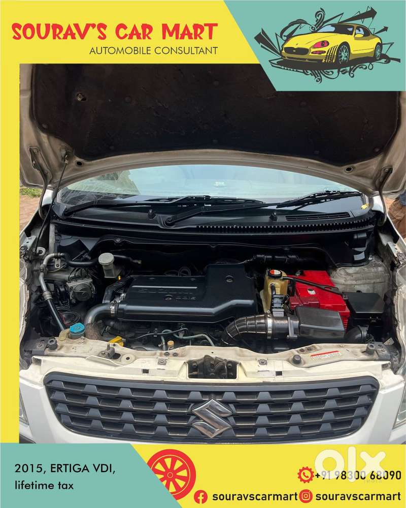 Maruti Suzuki Ertiga 2012-2015 Vdi, 2015, Diesel
