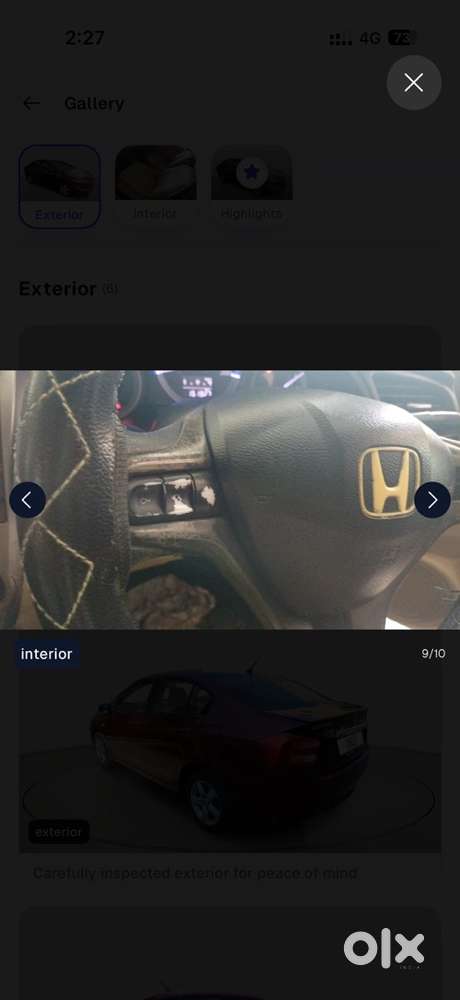 Honda City Petrol Mt 2013