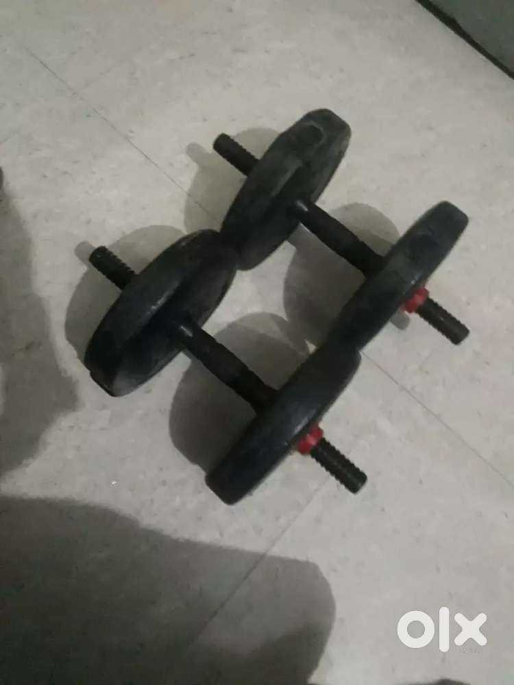 Gym Dumbbells Set – Used, Good ConditionGym Dumbbells Set – Used, Good