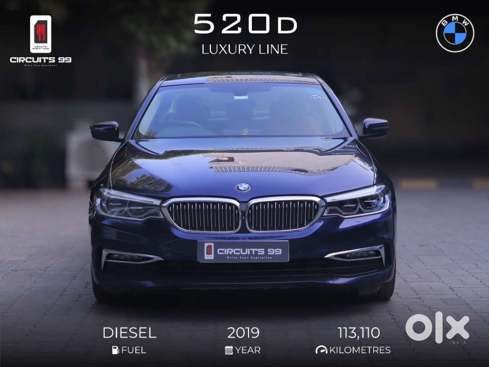 Bmw 5 Series 2.0 520d, 2019, Diesel