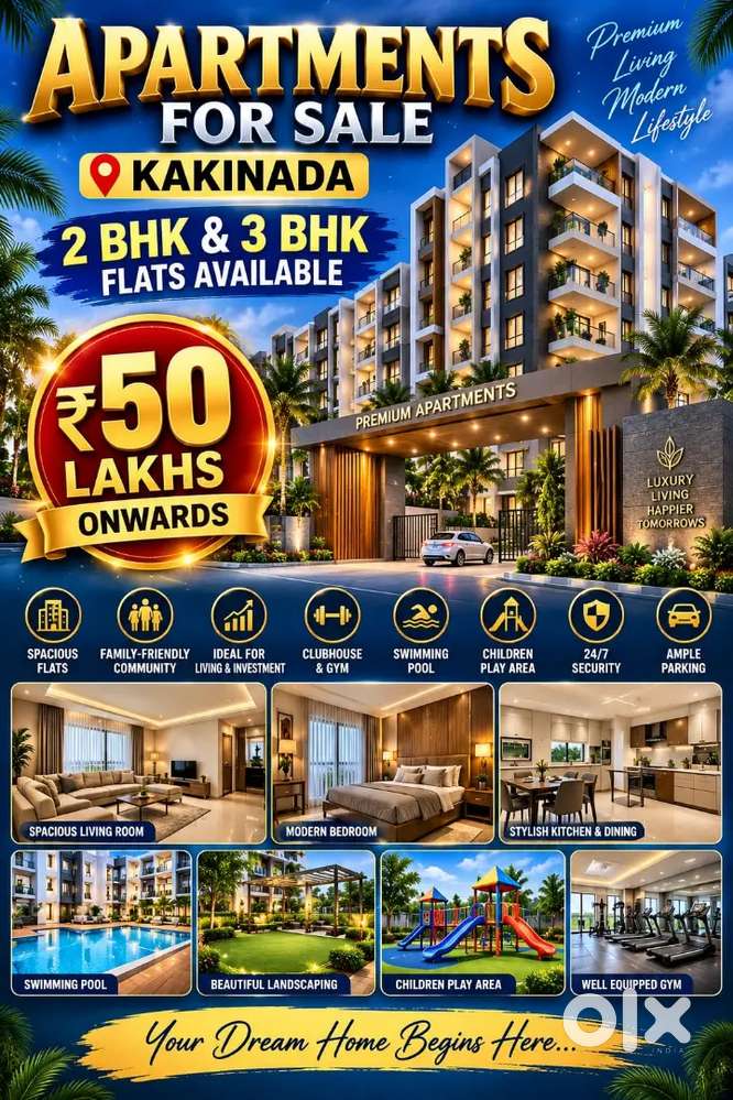 kakinada lo luxury flats