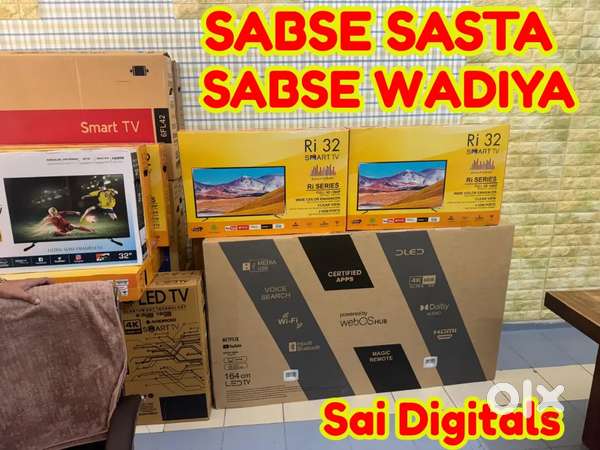 NEW SALE // 2025 Models Smart OLED 2 Year  Replacement GUARANTEE