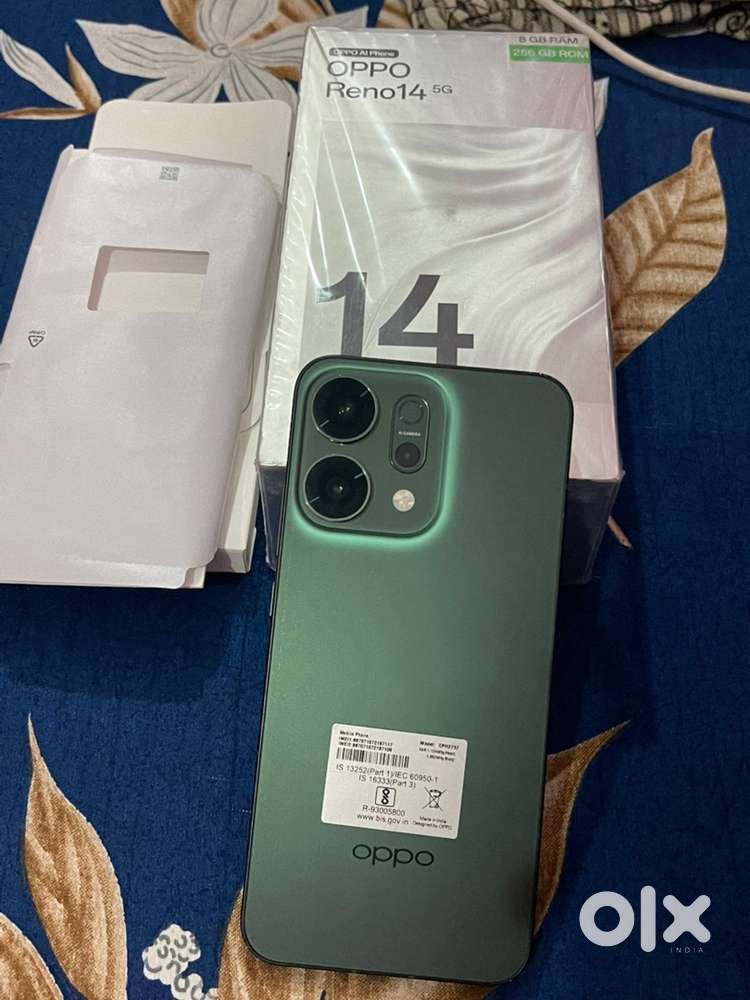 Oppo Reno 14 \8gb 258 Bill box sab hai 10 month old