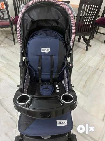 LuvLap Galaxy Stroller/Pram, Extra Large Seating Space, Easy Fold,  Baby/Kids, 0-3 years Stroller