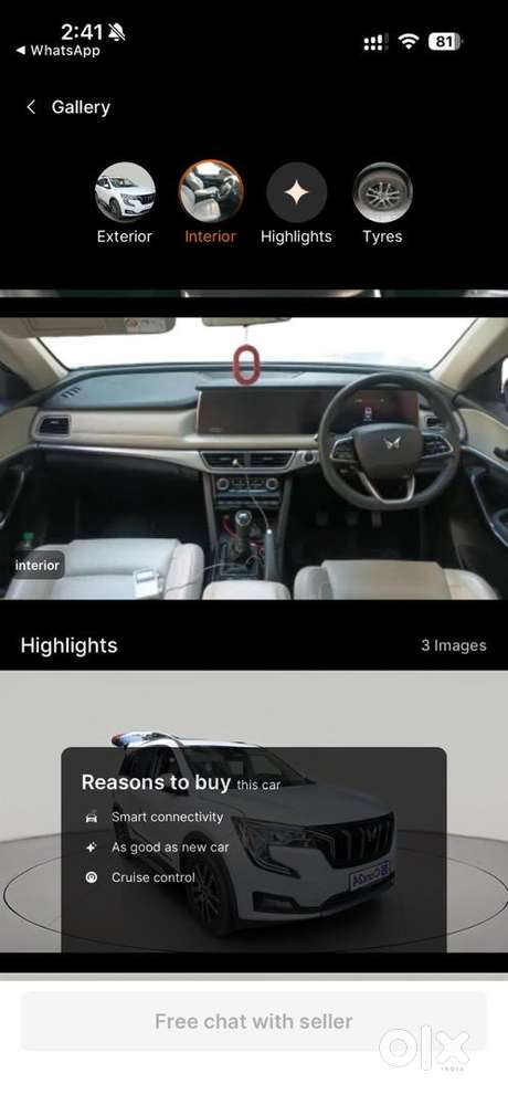 Mahindra Xuv700 2023 Petrol 11000 Km Driven