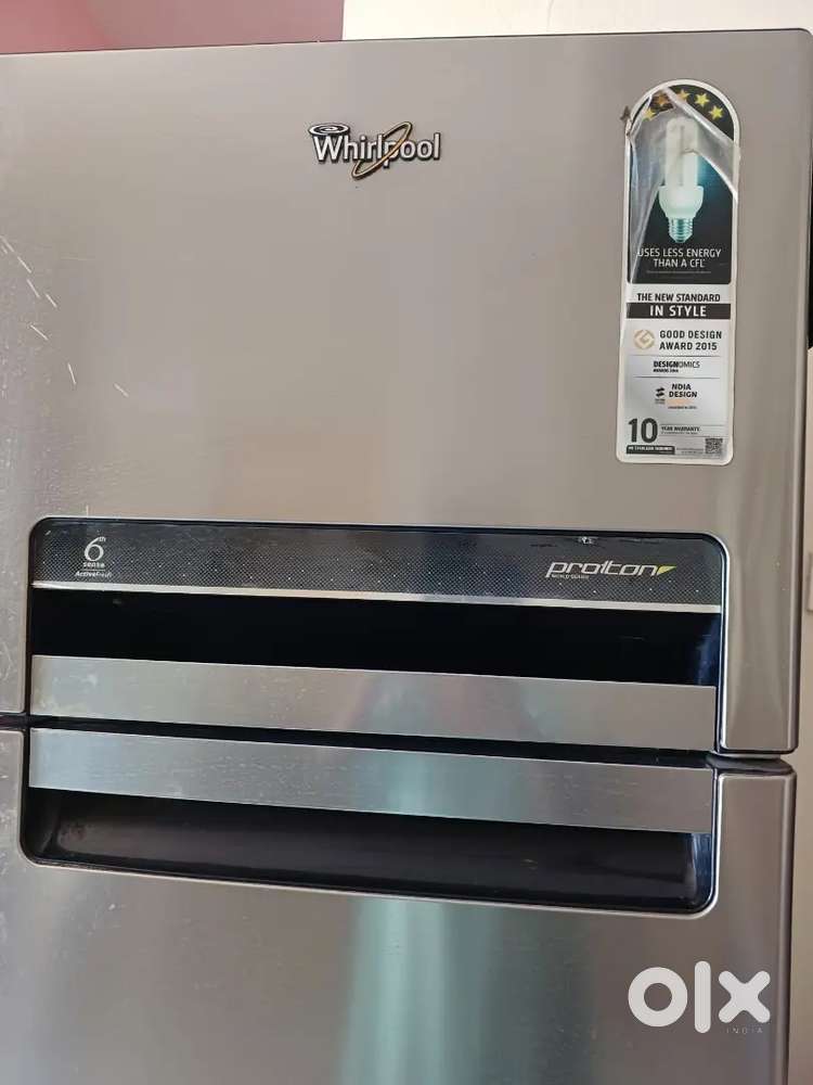 Whirlpool 3-Door 5 star Refrigerator &ndash; Good Condition