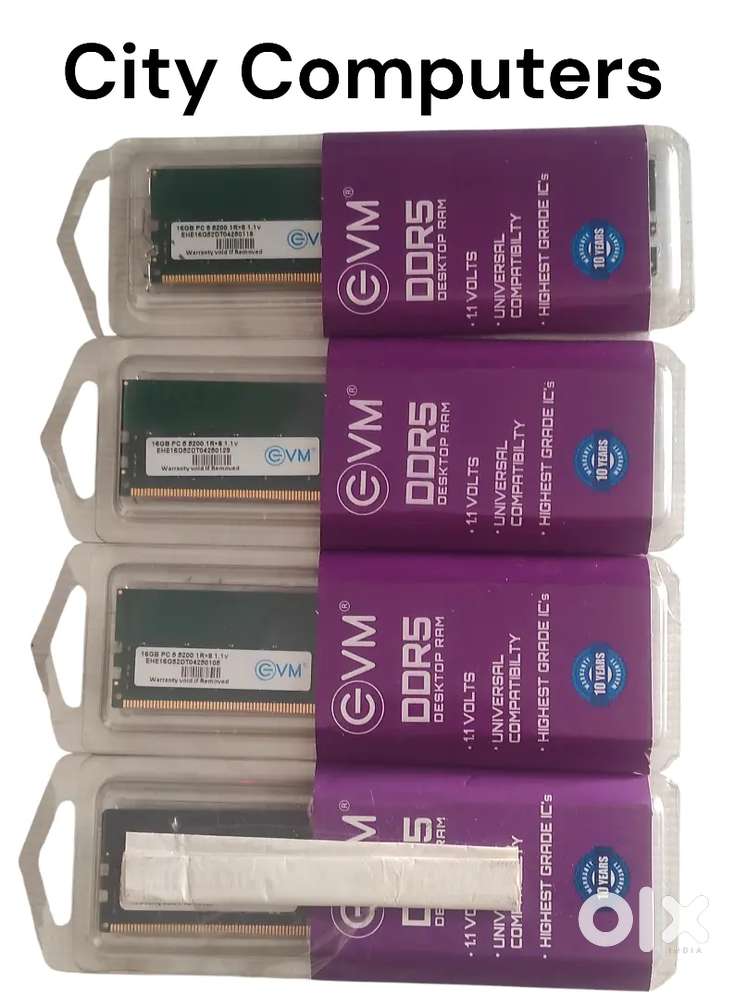 DDR5 Ram EVM Brand New Sealed Pack 10 Year Warranty