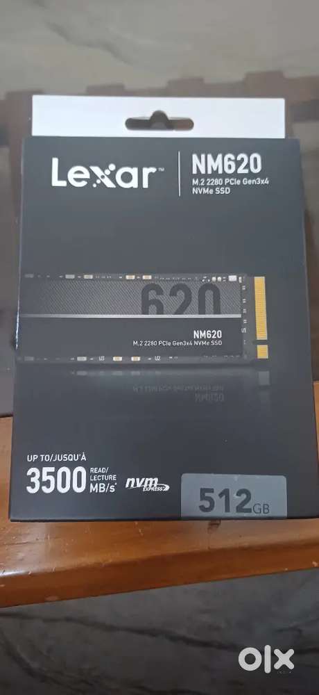 New Lexar Nvme ssd 512gb
