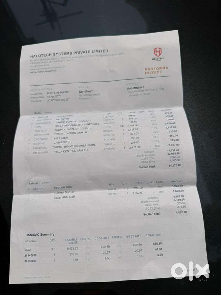 Volkswagen Vento 2019 Petrol Well Maintained