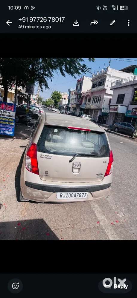 Hyundai I10 2008 Lpg 120000 Km Driven