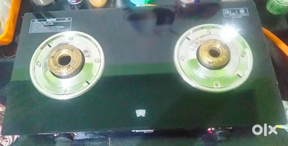 Butterfly 2 Burner Gas Stove  1 Month Used  One Year warranty