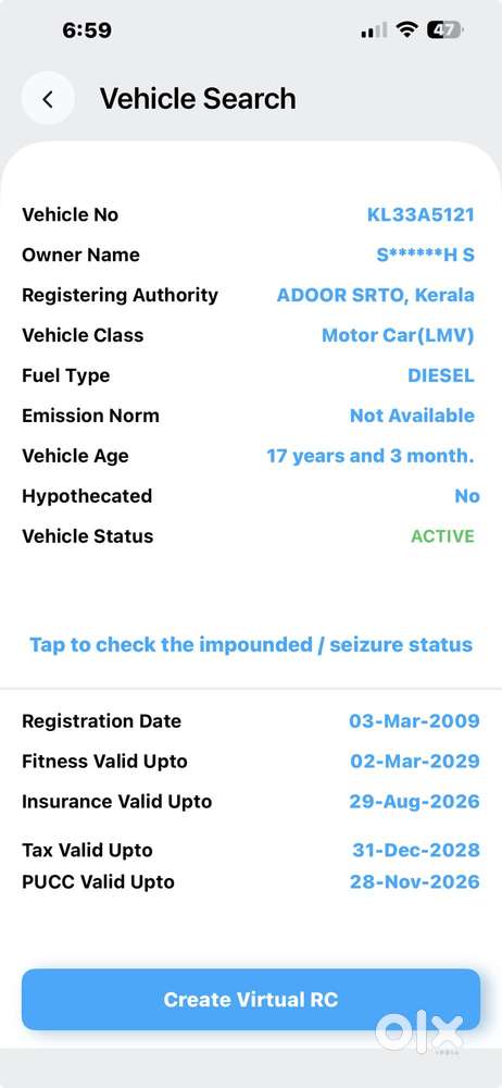 Maruti Suzuki Swift Ddis Vdi, 2009, Diesel