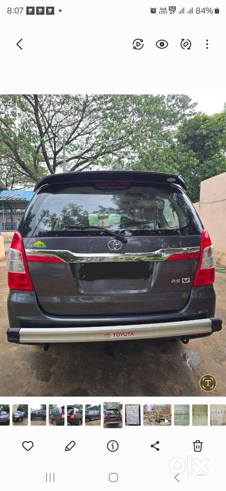 Toyota Innova 2.5 Vx (diesel) 8 Seater Bs Iv, 2015, Diesel