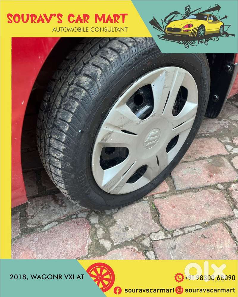Maruti Suzuki Wagon R 1.0 Vxi Amt, 2018, Petrol