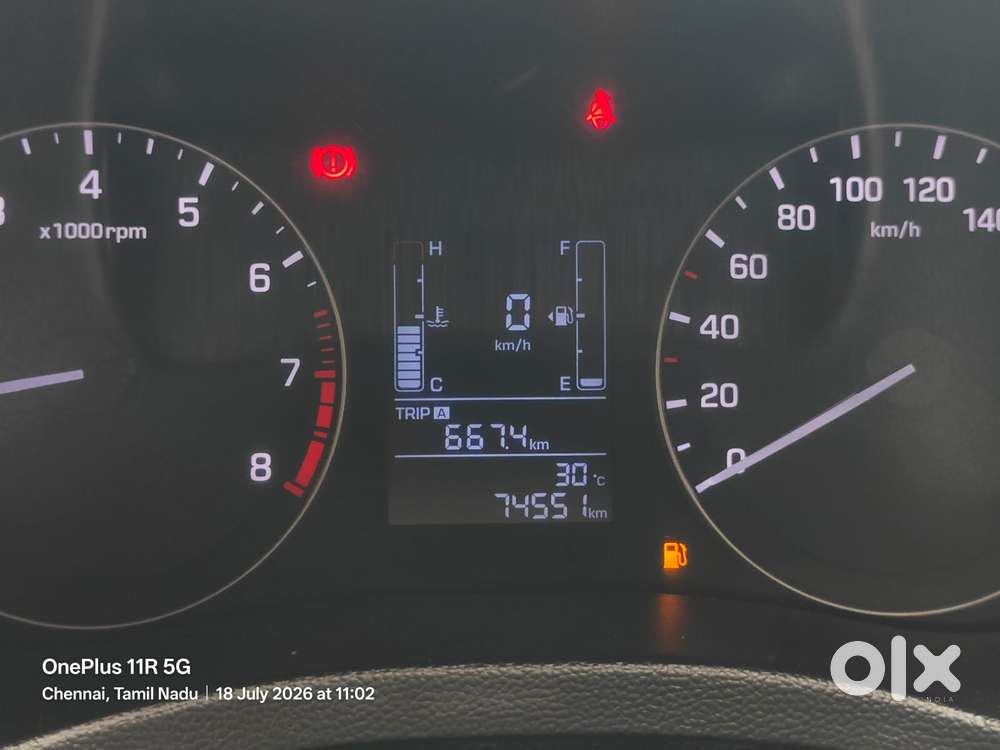Hyundai Creta 1.6 Vtvt Sx Plus Dual Tone, 2019, Petrol