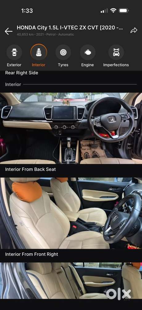 Honda City Zx Petrol Well Maintained