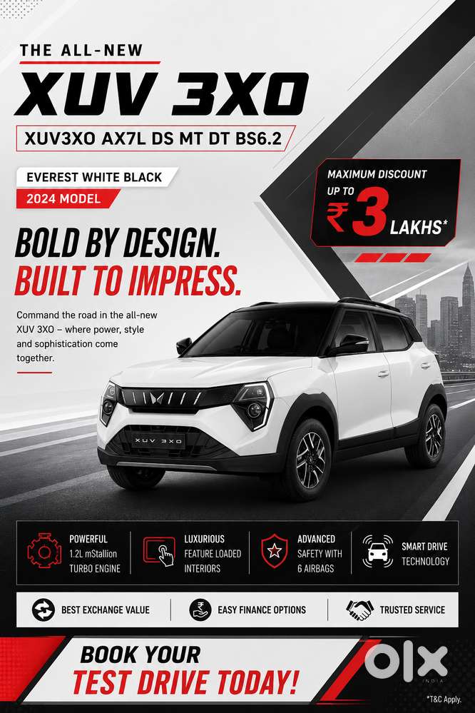 Brand New Mahindra Xuv 3xo 2024 Diesel 0 Km Driven