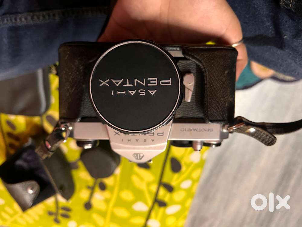 1970s Asahi Pentax Spotmatic Camera with Super Takumar f/1.4