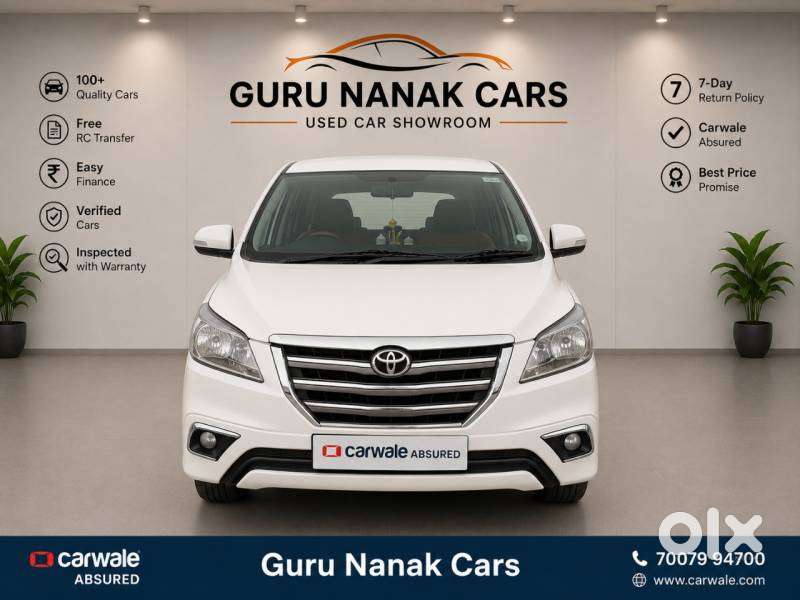 Toyota Innova 2.5 G (diesel) 8 Seater, 2015, Diesel
