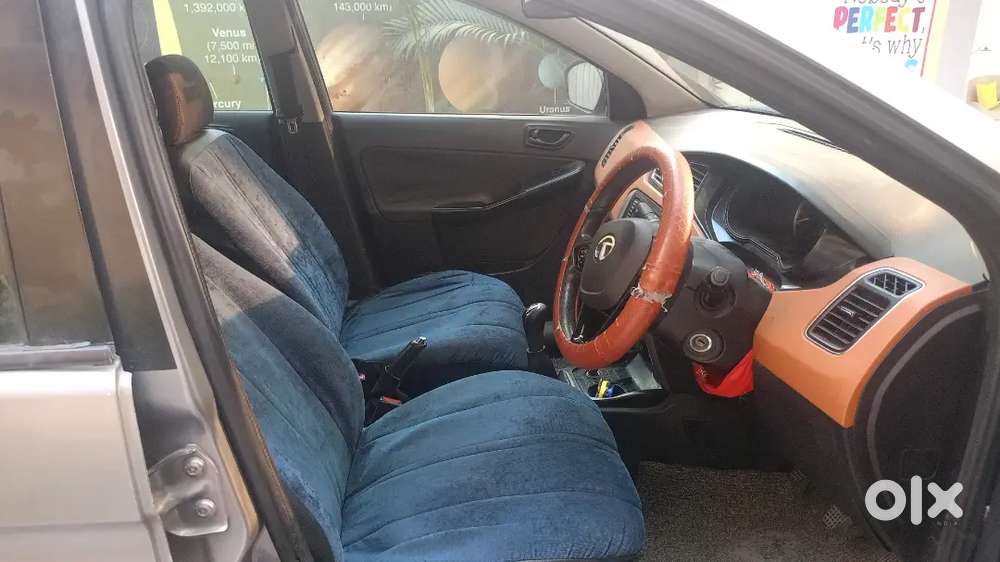 Tata Zest Top Model With Orange Interior
