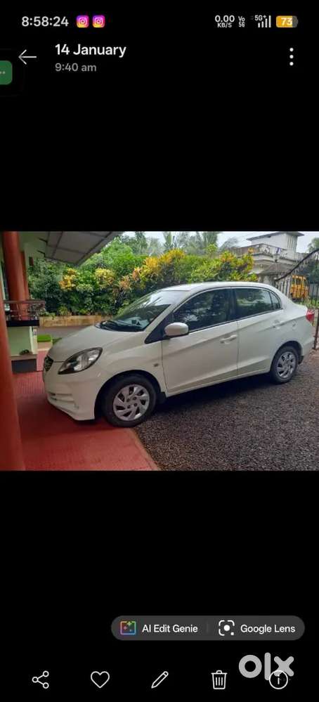Honda Amaze Diesel 2013 Last