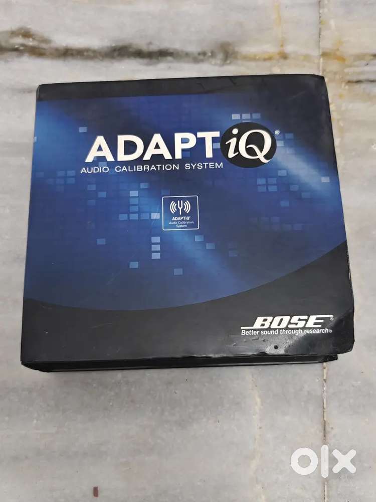 Bose adapt iq audio calibration mic used any Boss amplifier