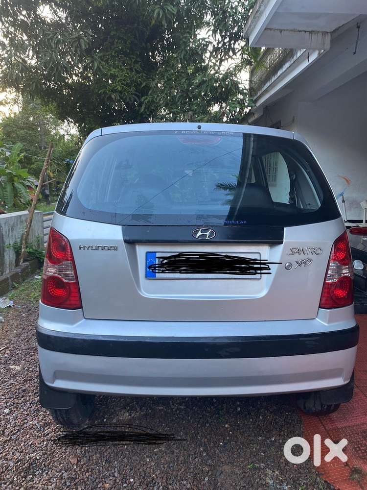 2008 Hyundai Santro Xing Petrol Silver Colour