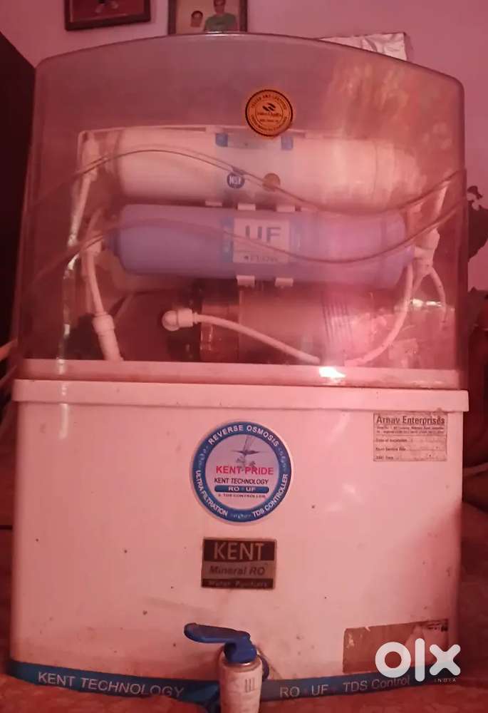 RO water fillter un used
