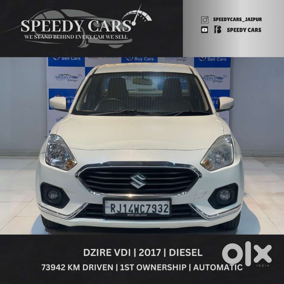 Maruti Suzuki Swift Dzire Amt Vdi, 2017, Diesel
