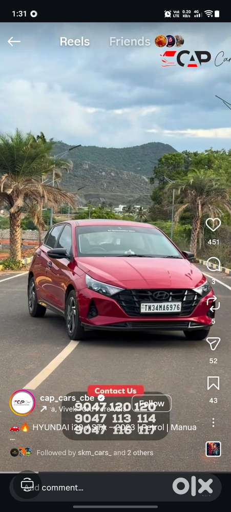 Hyundai Elite I20 1.2 Asta (o) Dual Tone, 2023, Petrol