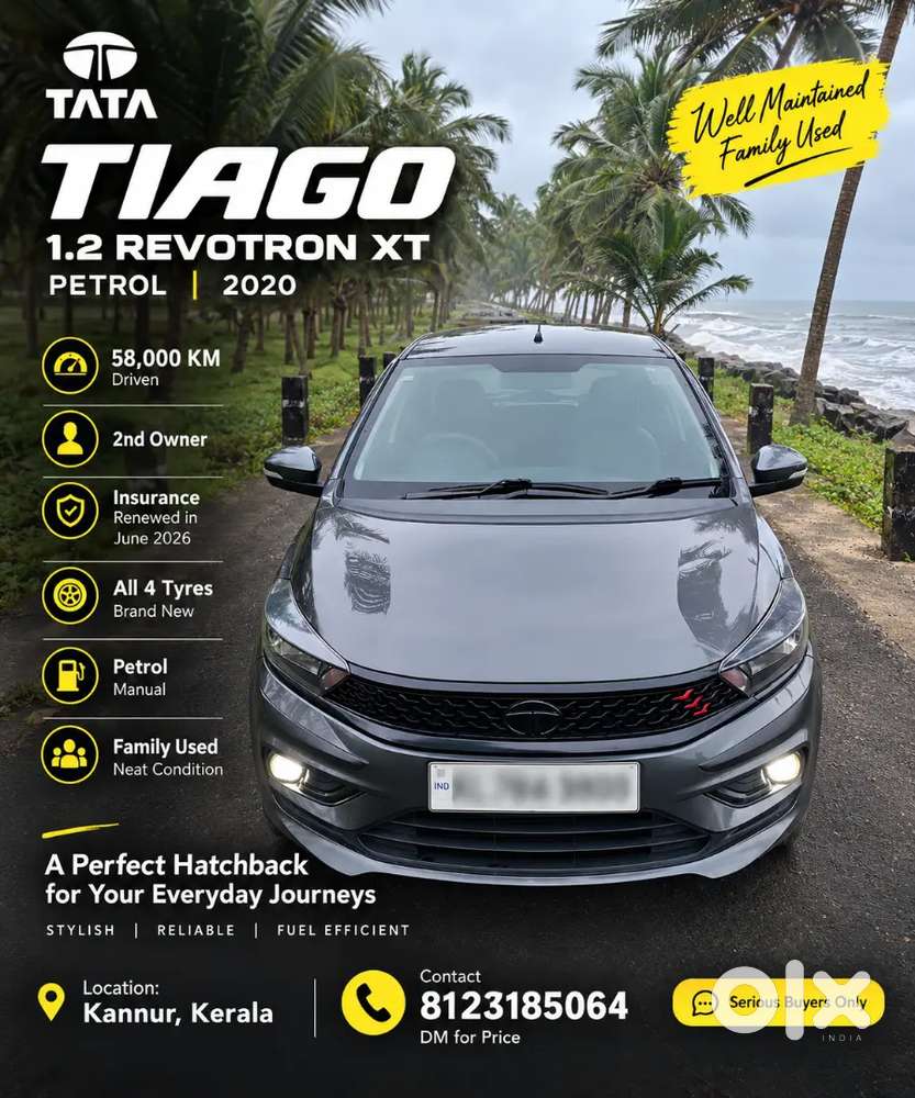 2020 Tata Tiago 1.2 Revotron Xt