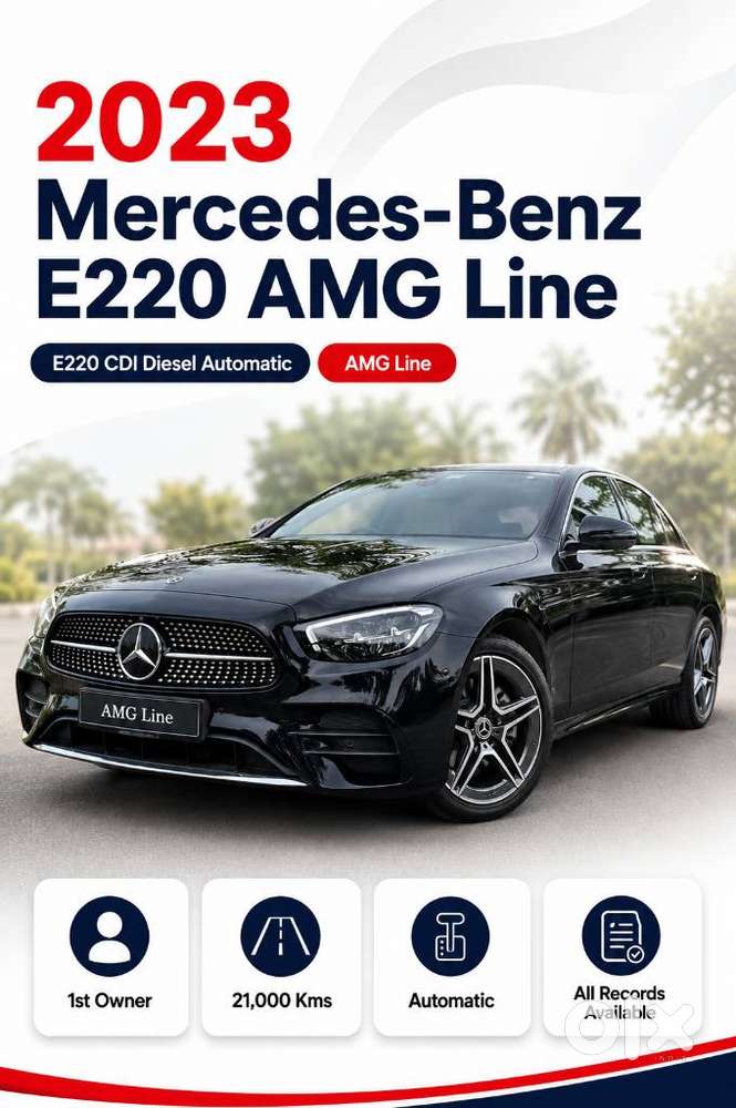 Mercedes-benz E-class E 220d Exclusive, 2023, Diesel