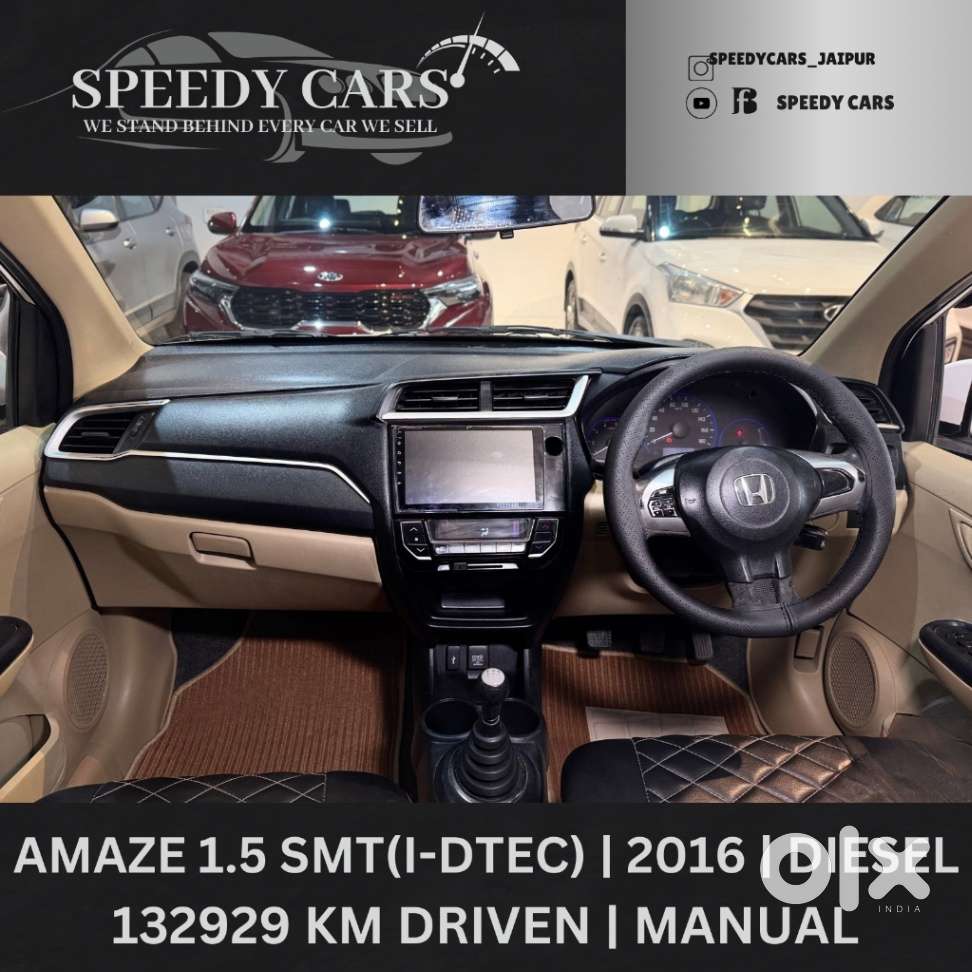 Honda Amaze 1.5 Smt I Dtec, 2016, Diesel