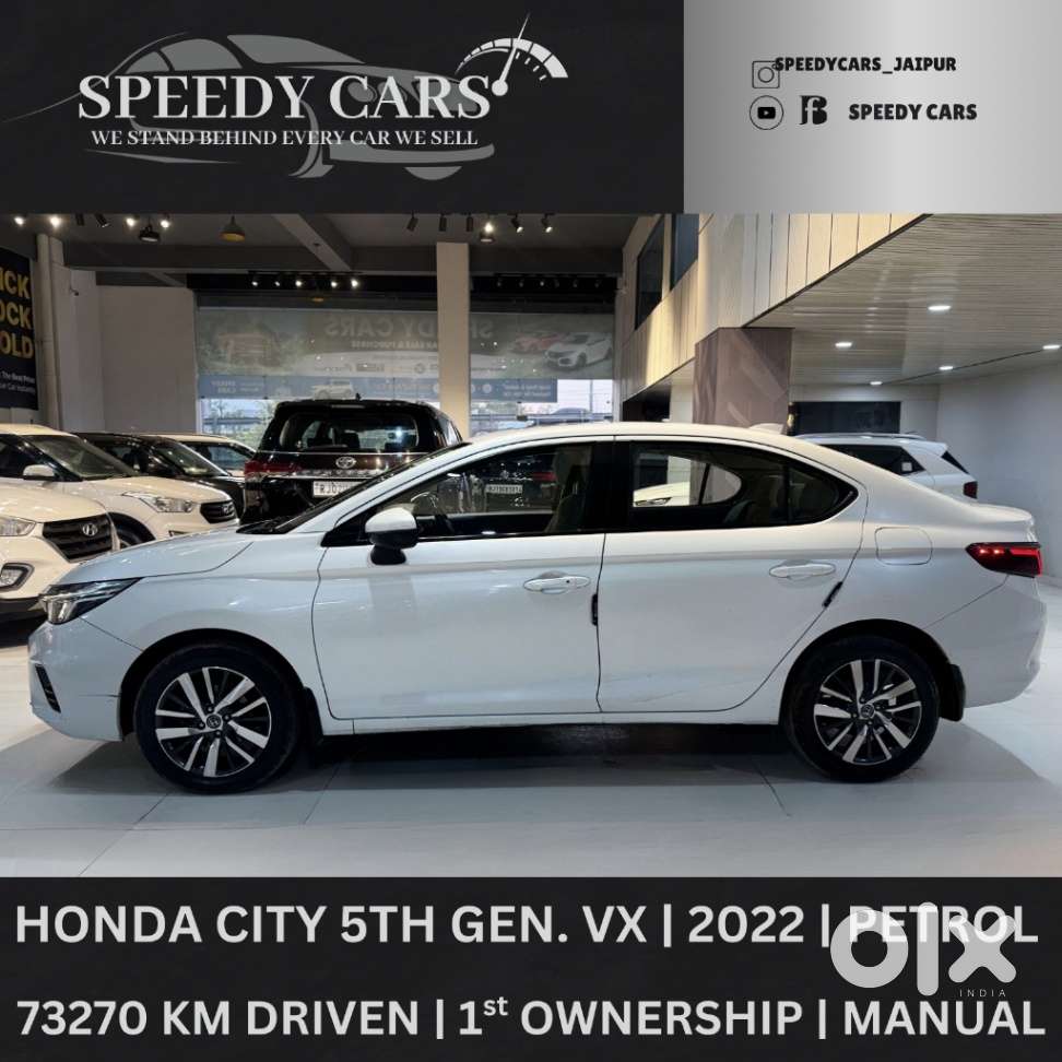 Honda City Vx Petrol Mt, 2022, Petrol