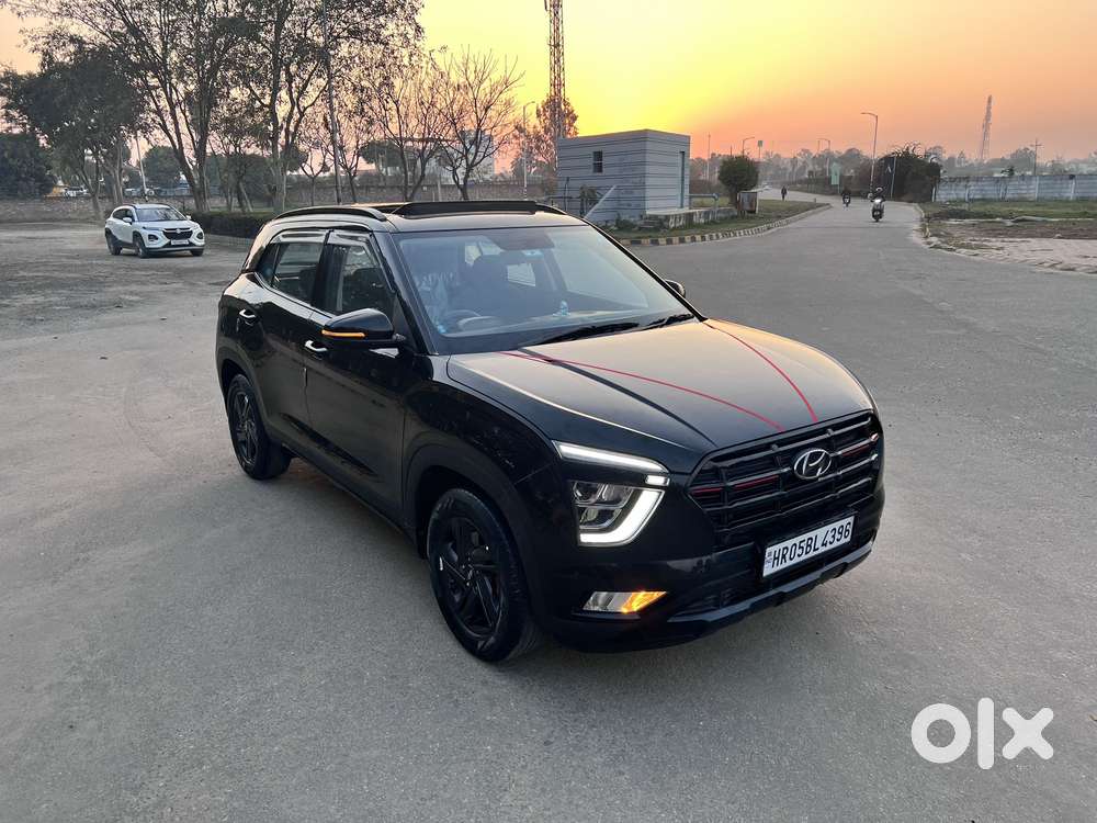 Hyundai Creta 1.5 S Plus Knight Petrol, 2024, Petrol