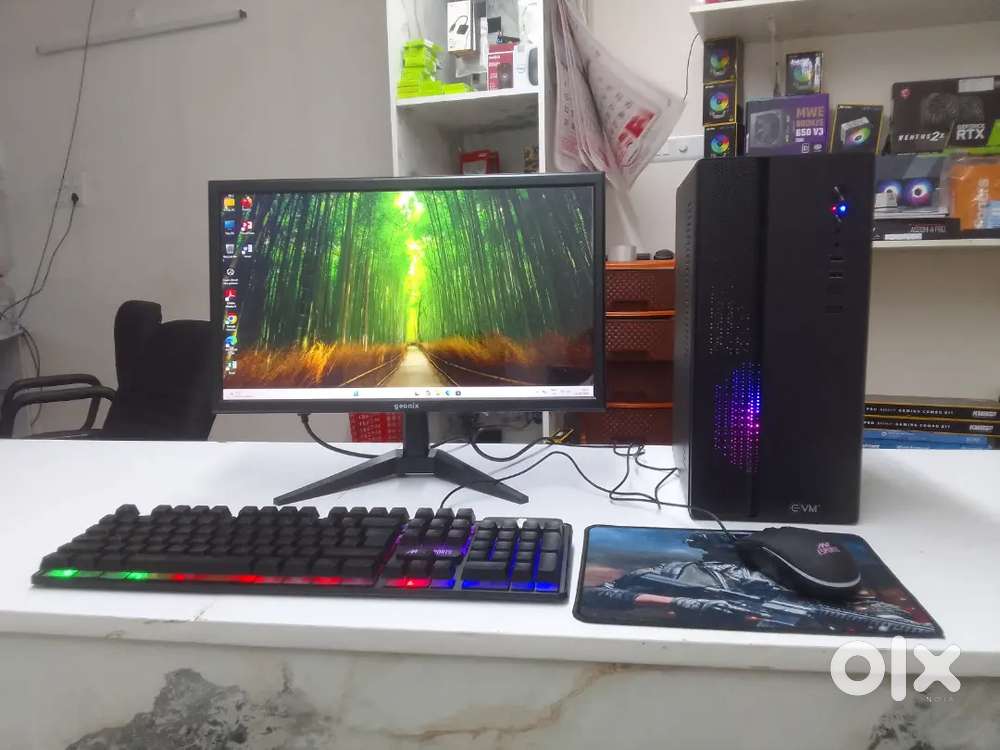 BRAND NEW CORE i3 DESKTOP COMPUTER FULL SET 20LED WIN11@12999