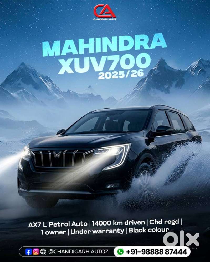 Mahindra Xuv700 2.0 Ax 7 Petrol At Luxury Pack Str, 2025, Petrol