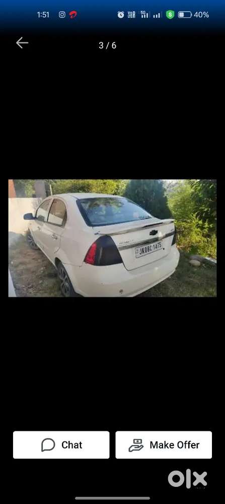 Chevrolet Aveo Lt 2011 Petrol