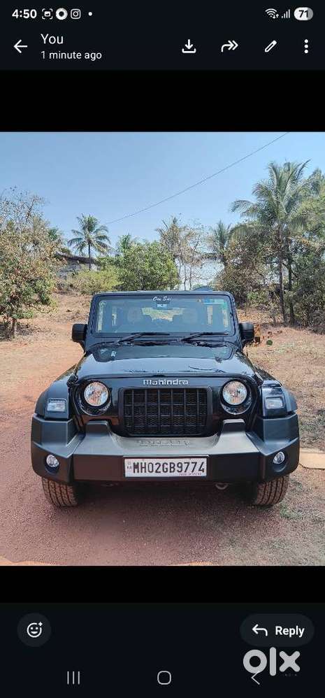 Mahindra Thar Lx D 4wd At, 2024, Diesel