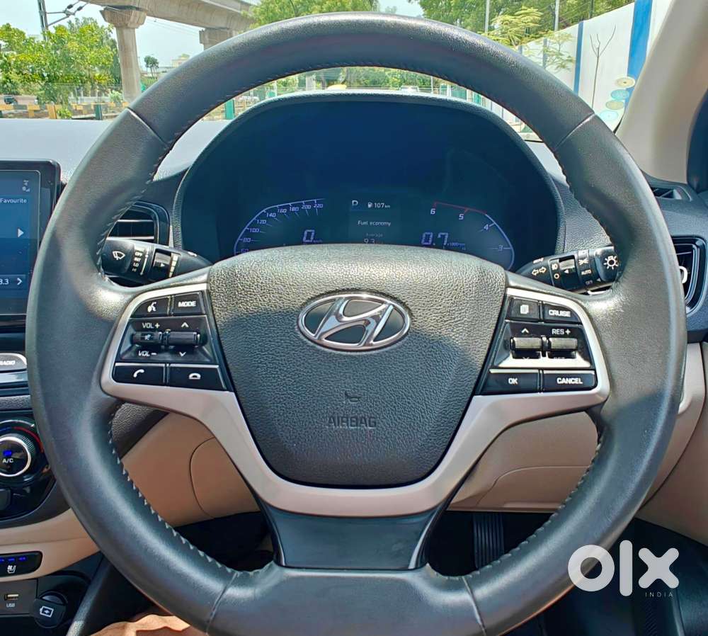 Hyundai Verna 1.5 Sx (o) Diesel At, 2021, Diesel