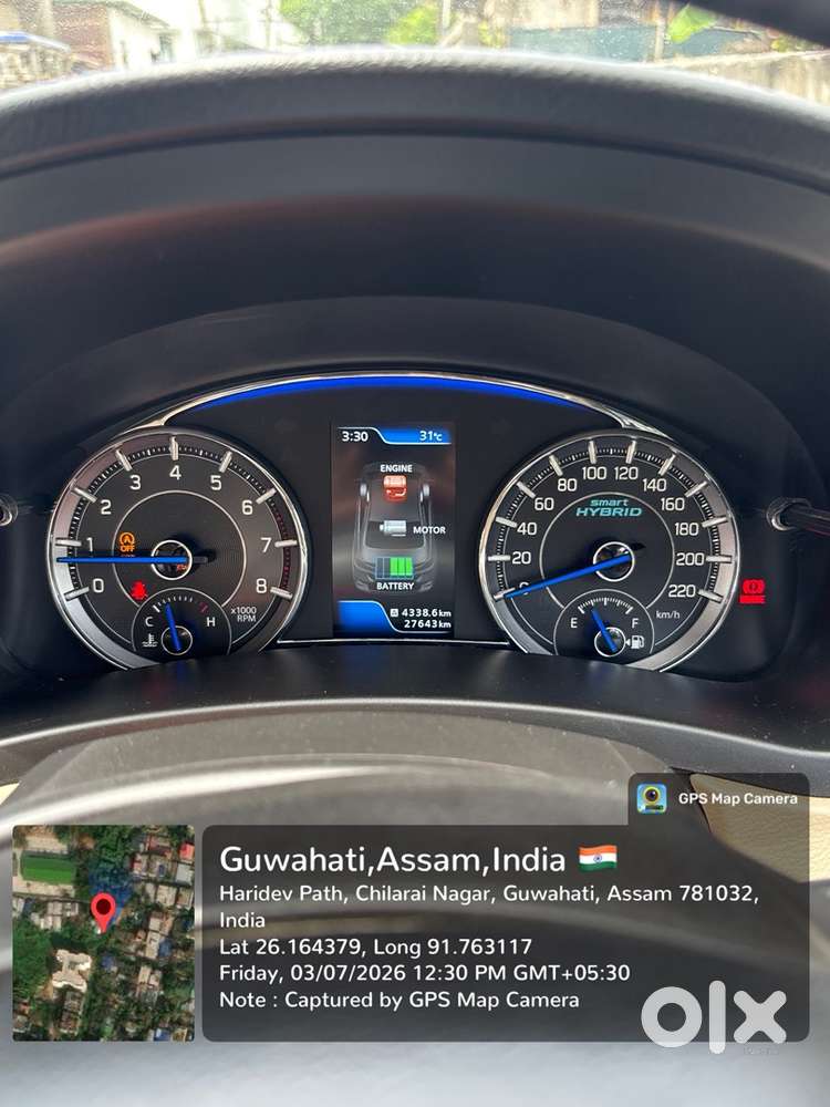Less Driven Car With Service Record. Good Mileage.