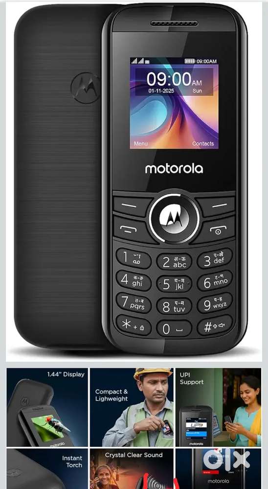 Motorola A100 keypad mobile