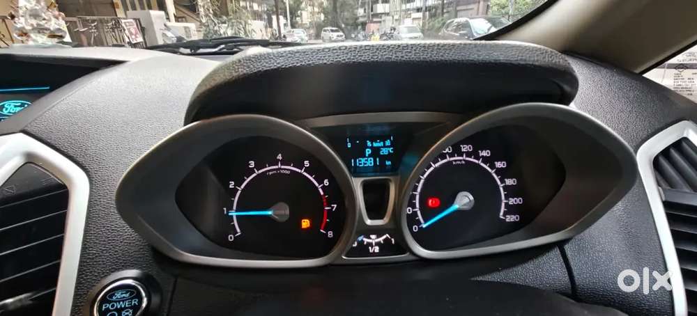 Ford Ecosport 1.5 Petrol Titanium At Bsiv Panter Black